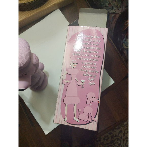 Pink Poodle Nodder Vtg 2002 w/ original box - Picture 7 of 9